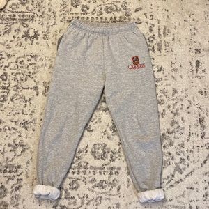 size medium queens university joggers